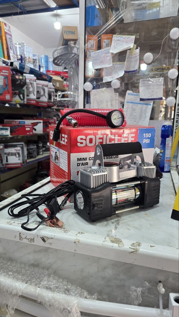 Gonfleur 12v soficlef 150psi – Image 2