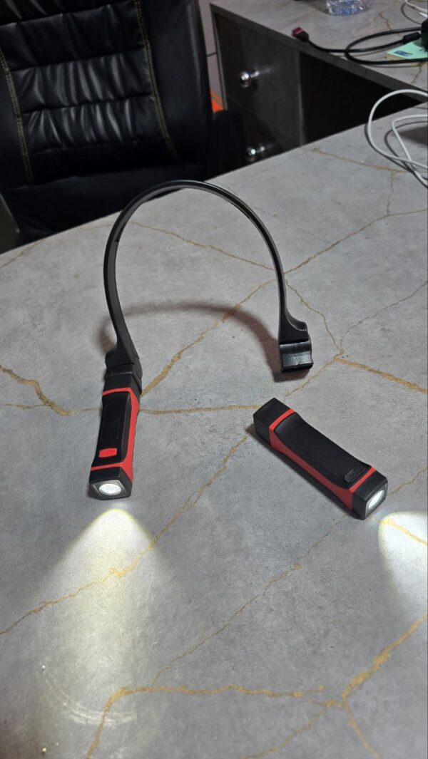 Lampe a cou doublé rechargeable – Image 5