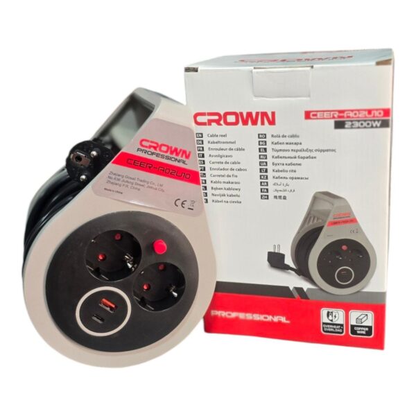Rallonge roulant a02u10 7m 2300w