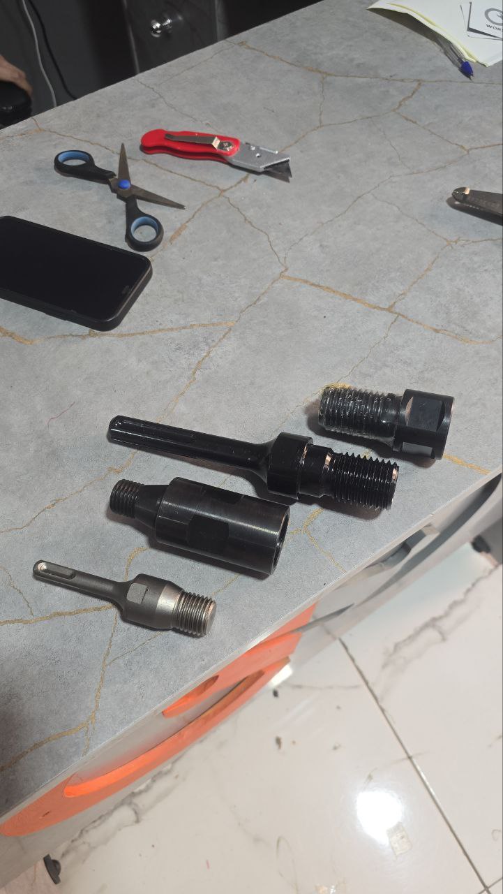 Adaptateur méche carotteuse pour perforateur – Image 3