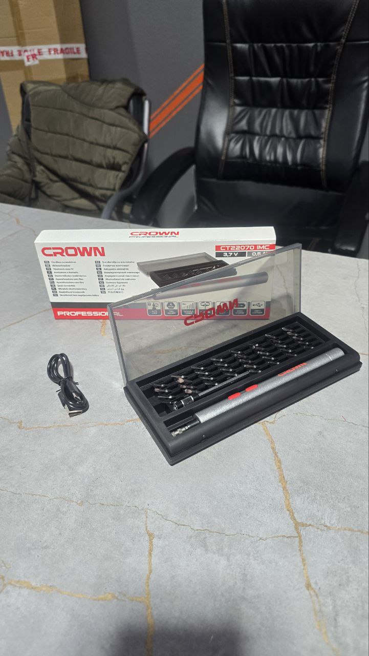 Tournevis électrique crown 3.6v – Image 6