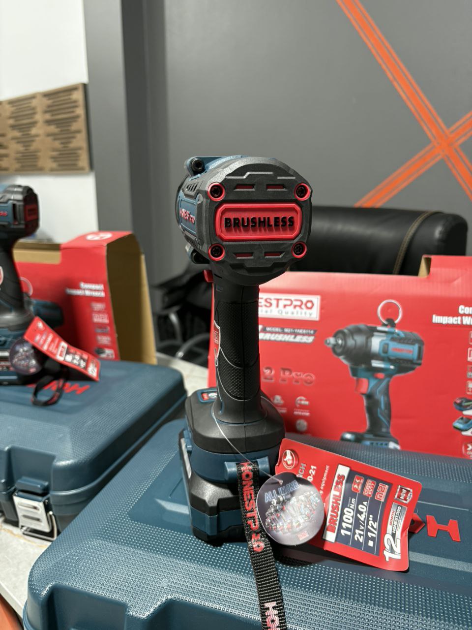 Clé a choque brushless 21v honest pro 800nm et 1100nm – Image 16