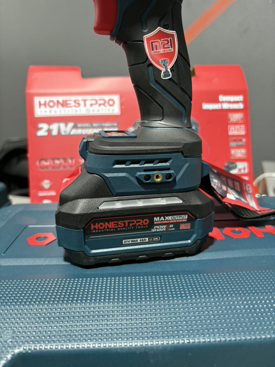 Clé a choque brushless 21v honest pro 800nm et 1100nm – Image 5