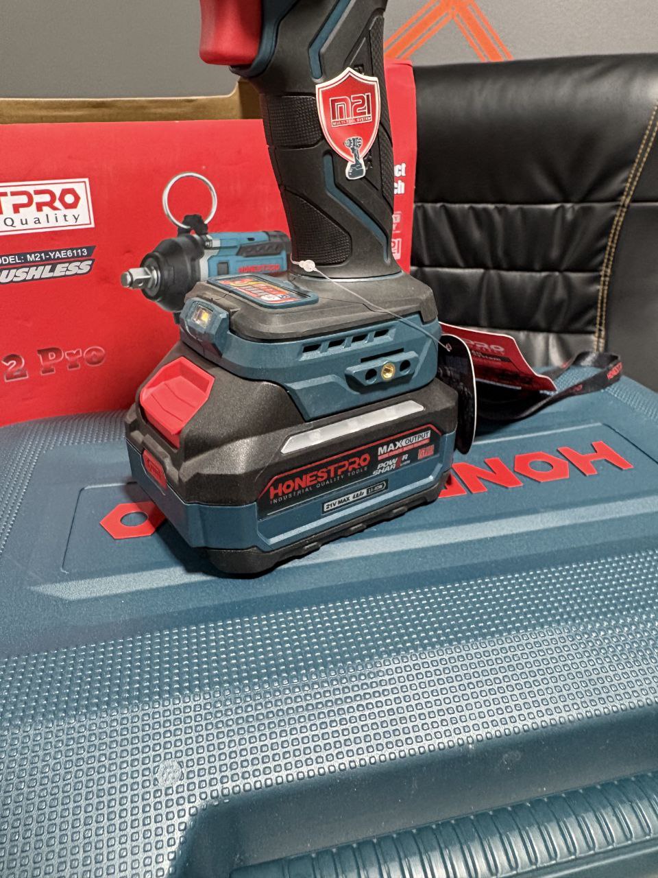 Clé a choque brushless 21v honest pro 800nm et 1100nm – Image 15