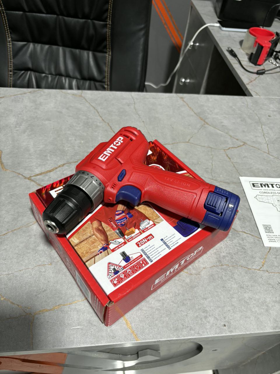 Visseuse emtop 12v 20nm ebpk12153 – Image 6