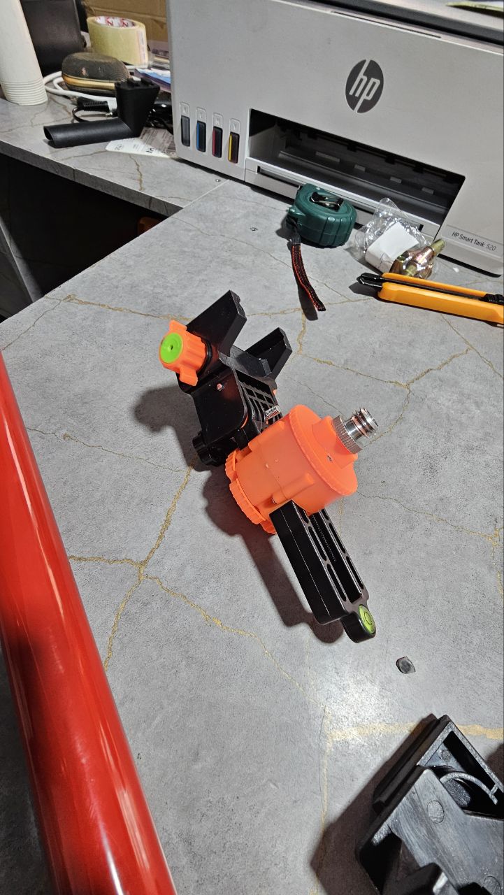 Perche niveau lazer extensible avec tripied – Image 3