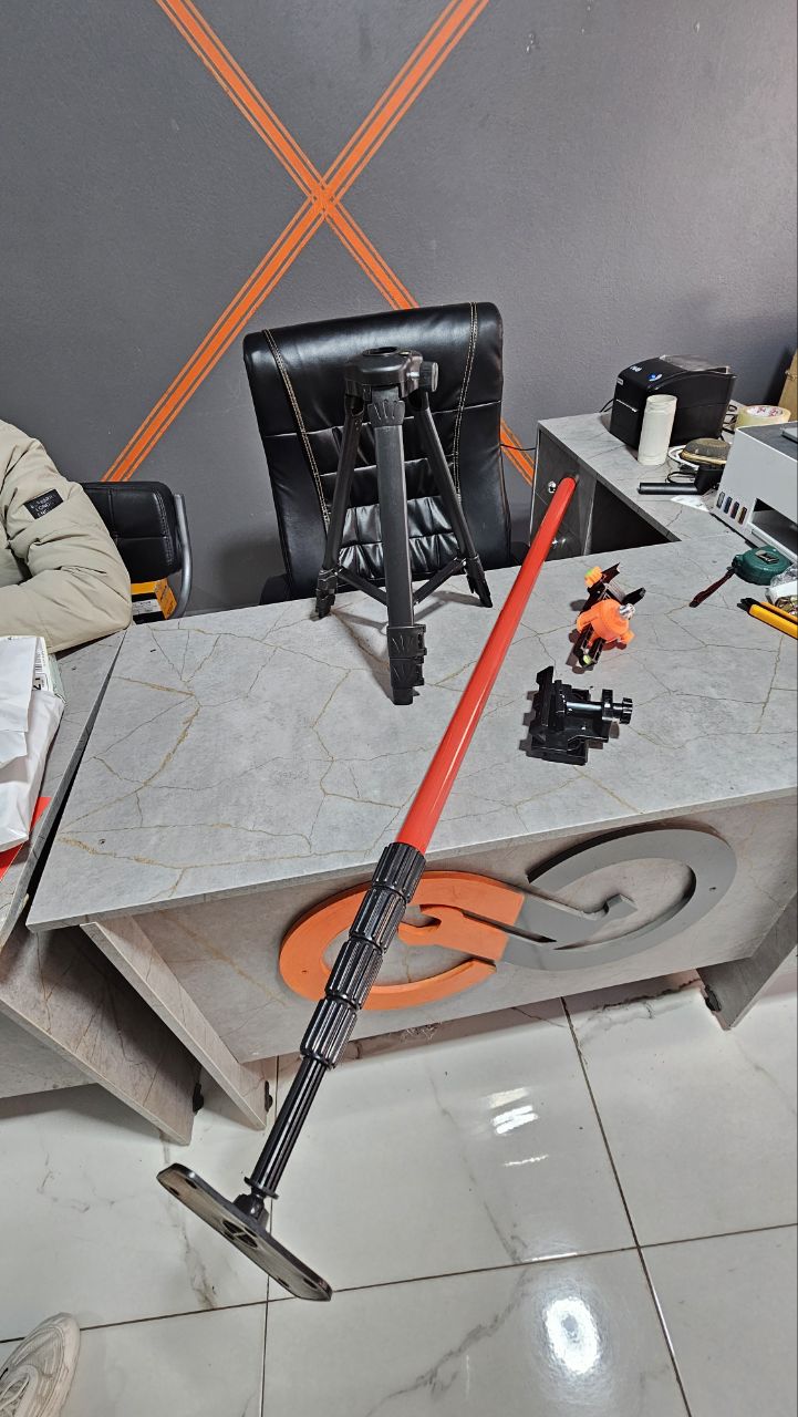 Perche niveau lazer extensible avec tripied – Image 4