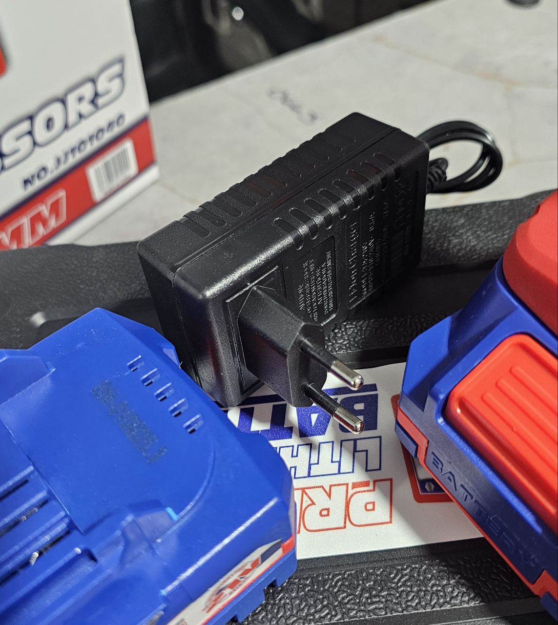 Sécateur électrique 21v 40mm 2 batteries nktop – Image 3