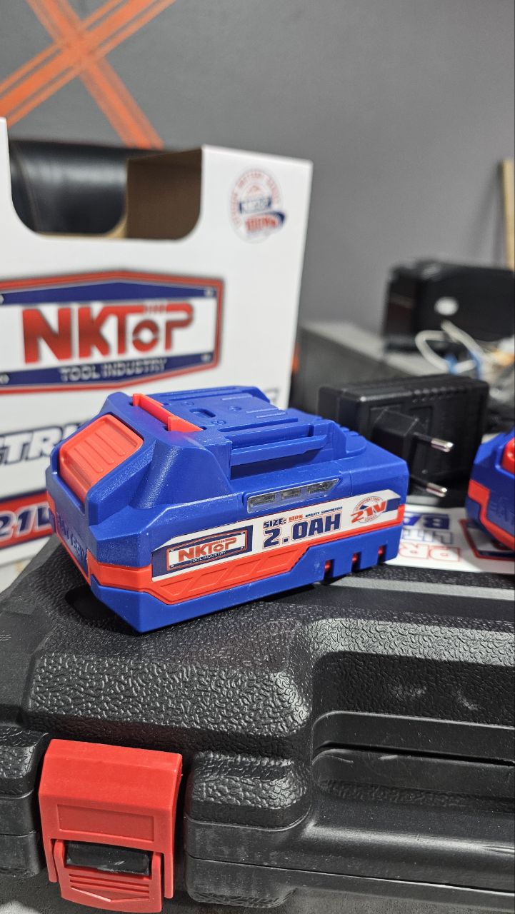 Sécateur électrique 21v 40mm 2 batteries nktop – Image 6