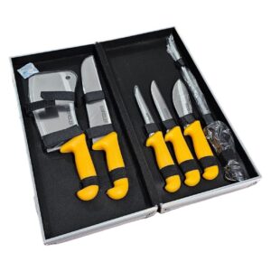 Kit couteaus carbon soficlef 6 pcs