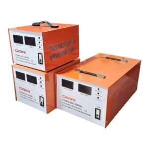 Régulateur de Tension Automatique à Servo-Moteur CROWN