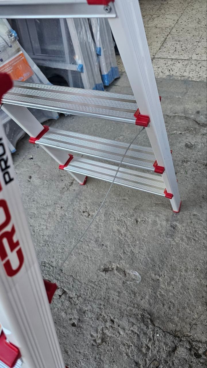 Escabeau double accès en aluminium CROWN LADDER - Série Advance – Image 3