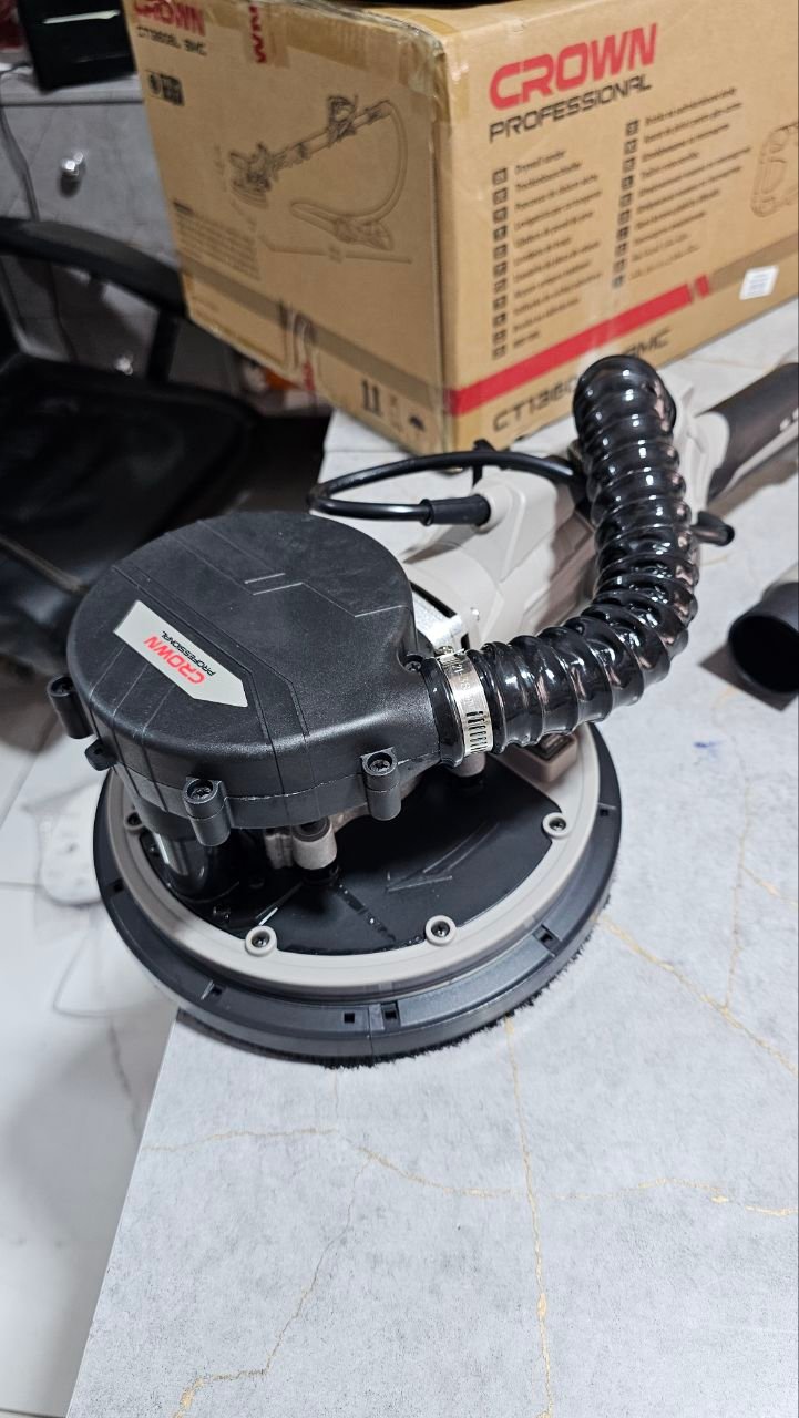 Ponceuse à bras télescopique CROWN 750W (Réf: CT13608L BMC) – Image 6