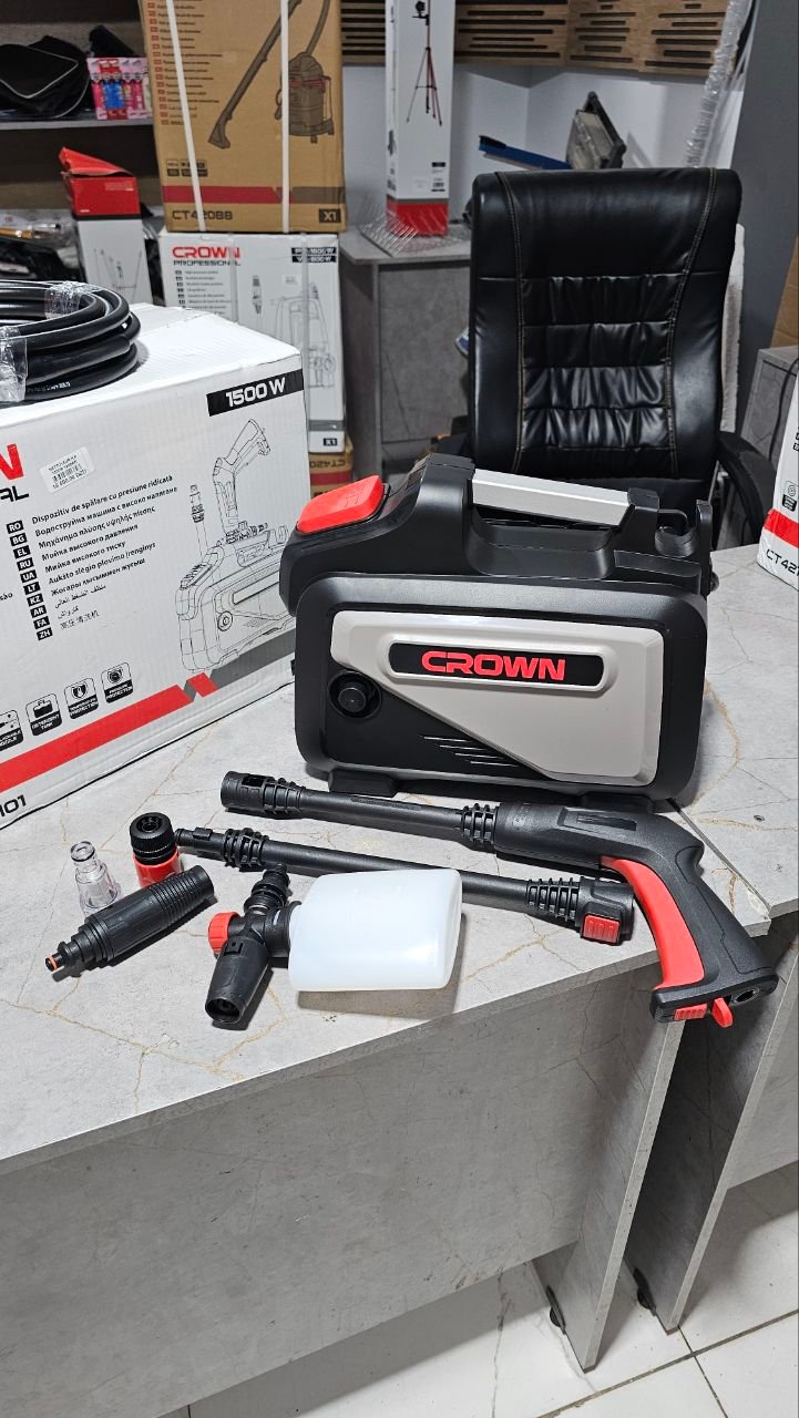 Nettoyeur haute pression CROWN 1500W (Réf: CT42101) – Image 3