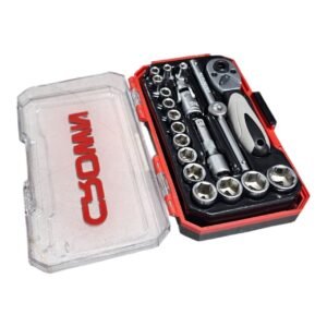 Coffret de douilles et clé à CLIQUET 1/4" - CROWN CPHSW-XI19