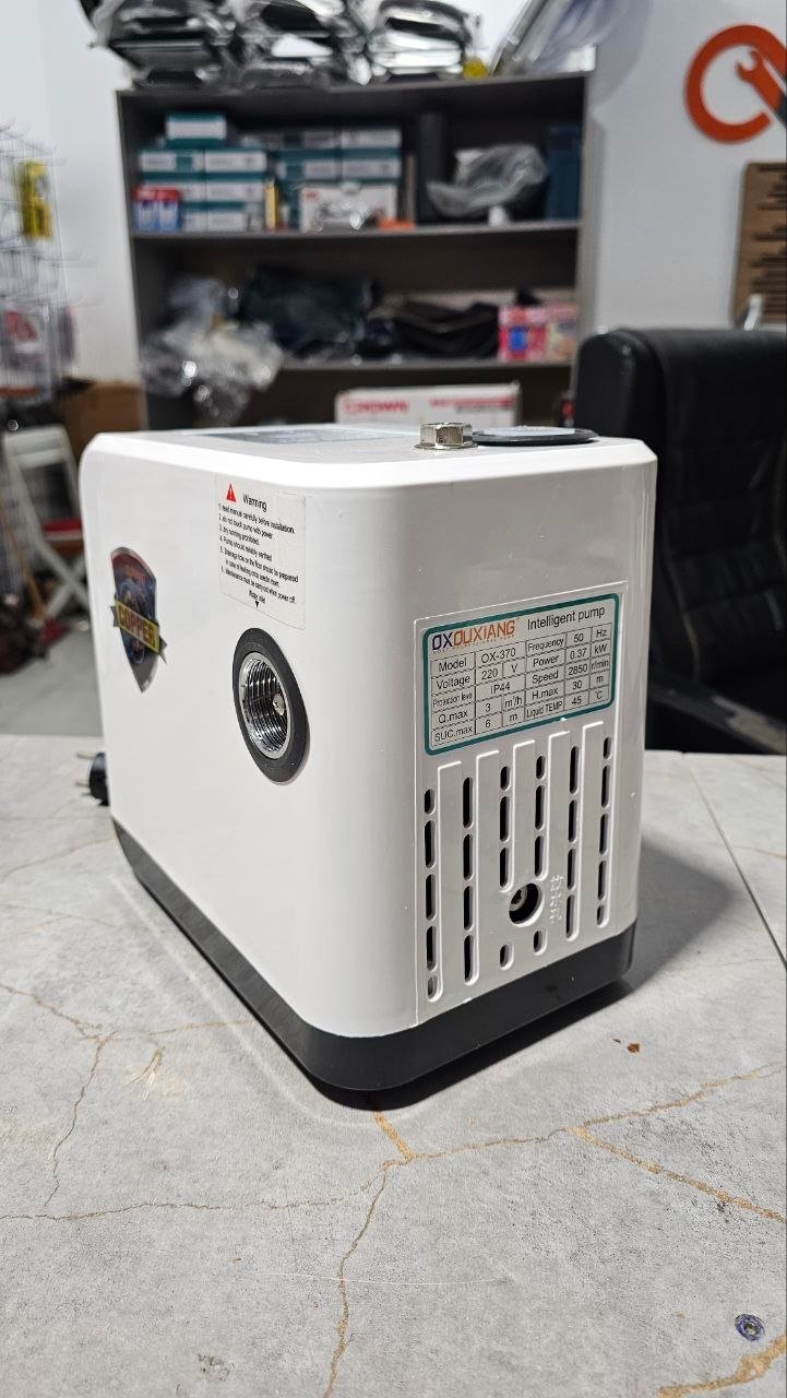 Pompe à eau intelligente automatique surpresseur (Pompe à eau silencieuse avec écran numérique - OUXIANG) – Image 3