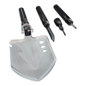 Pelle pliante tactique multifonction / Pelle de survie pliable
