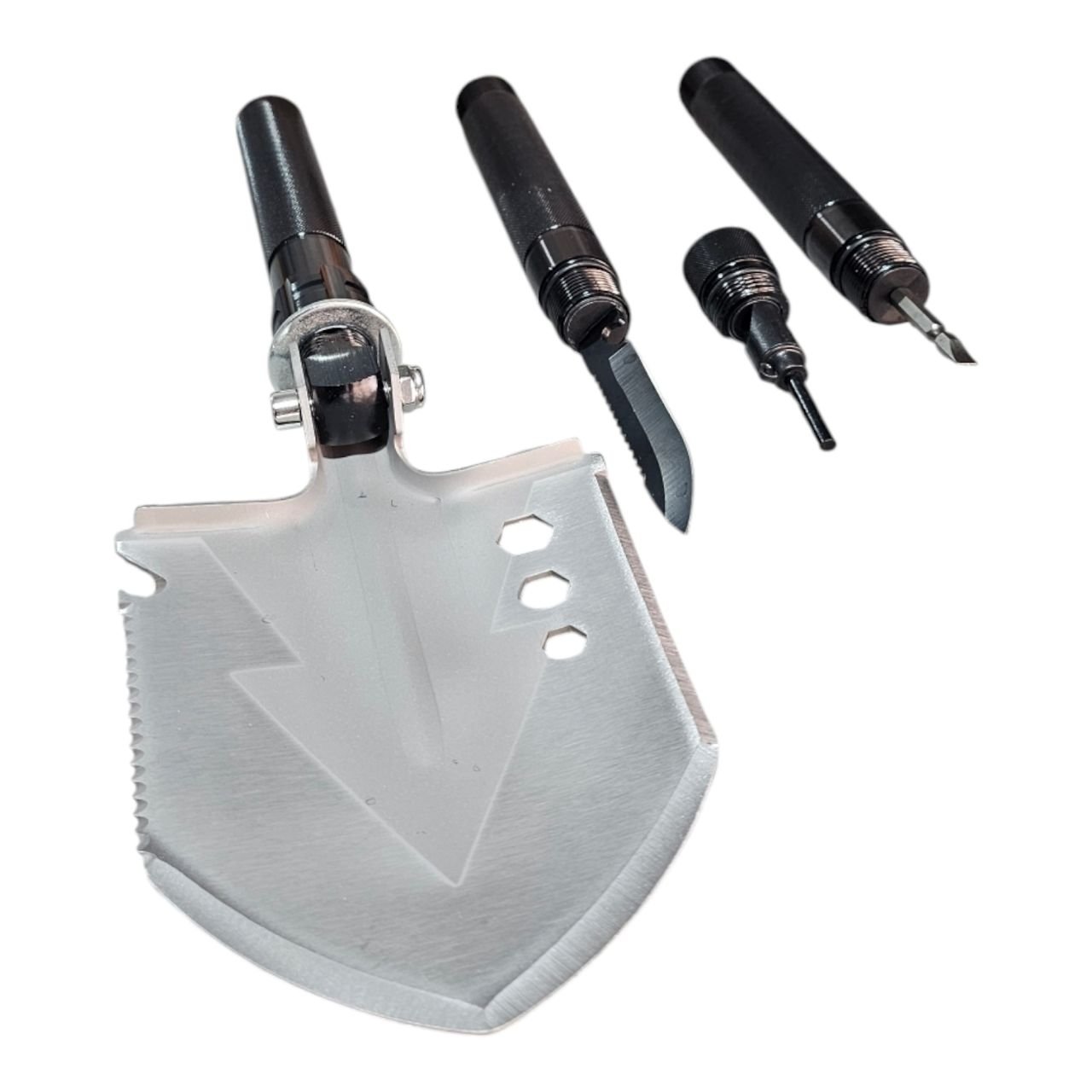 Pelle pliante tactique multifonction / Pelle de survie pliable