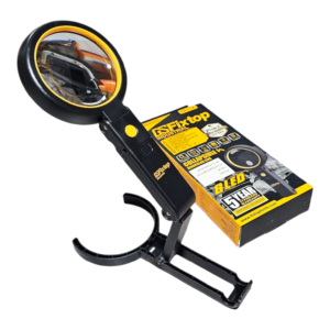 Loupe de table pliante avec éclairage LED Fixtop