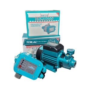 Kit Pompe à Eau 370W avec Régulateur de Pression (Presscontrol / Surpresseur)