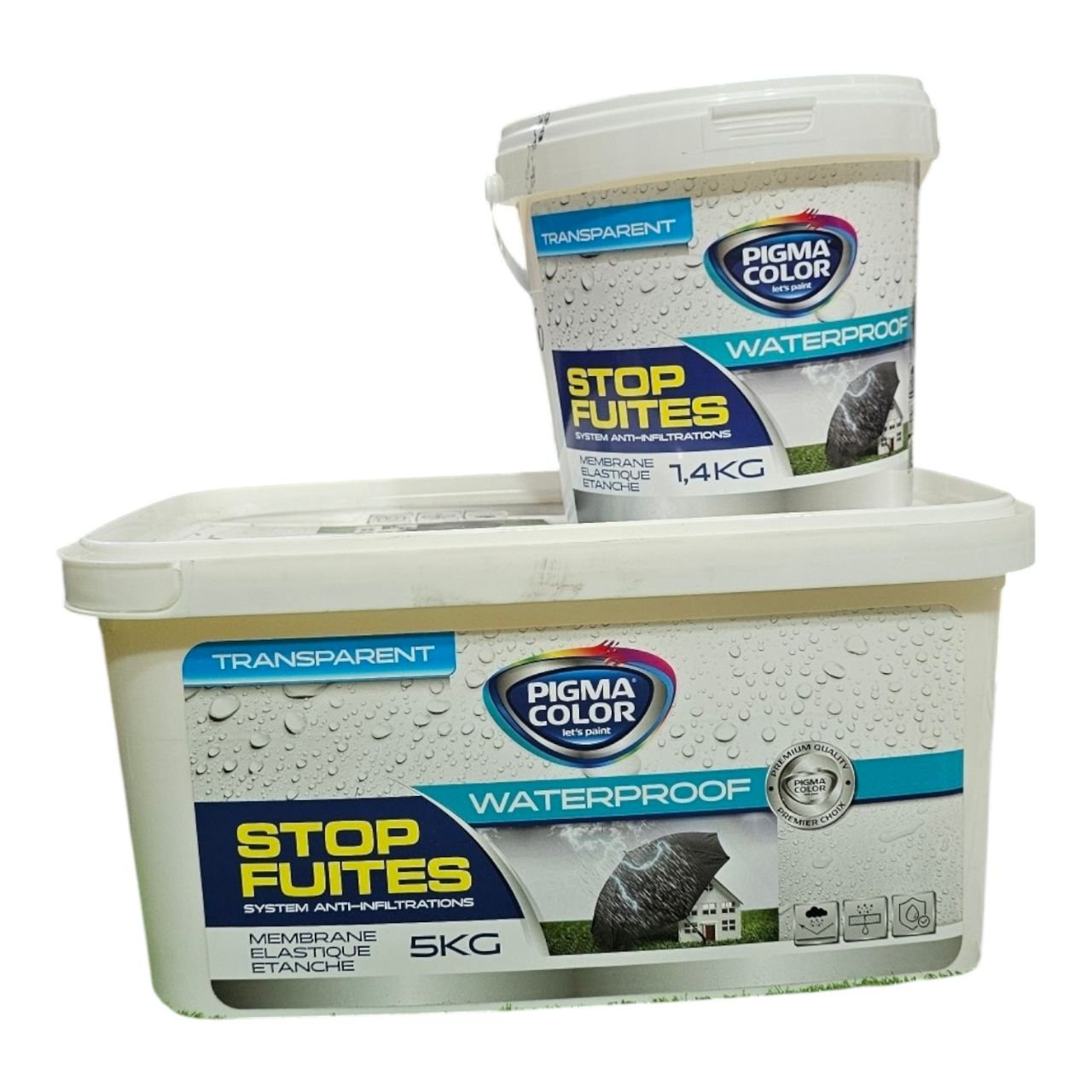 PIGMA COLOR - STOP FUITES (Membrane Élastique Étanche - Transparent)