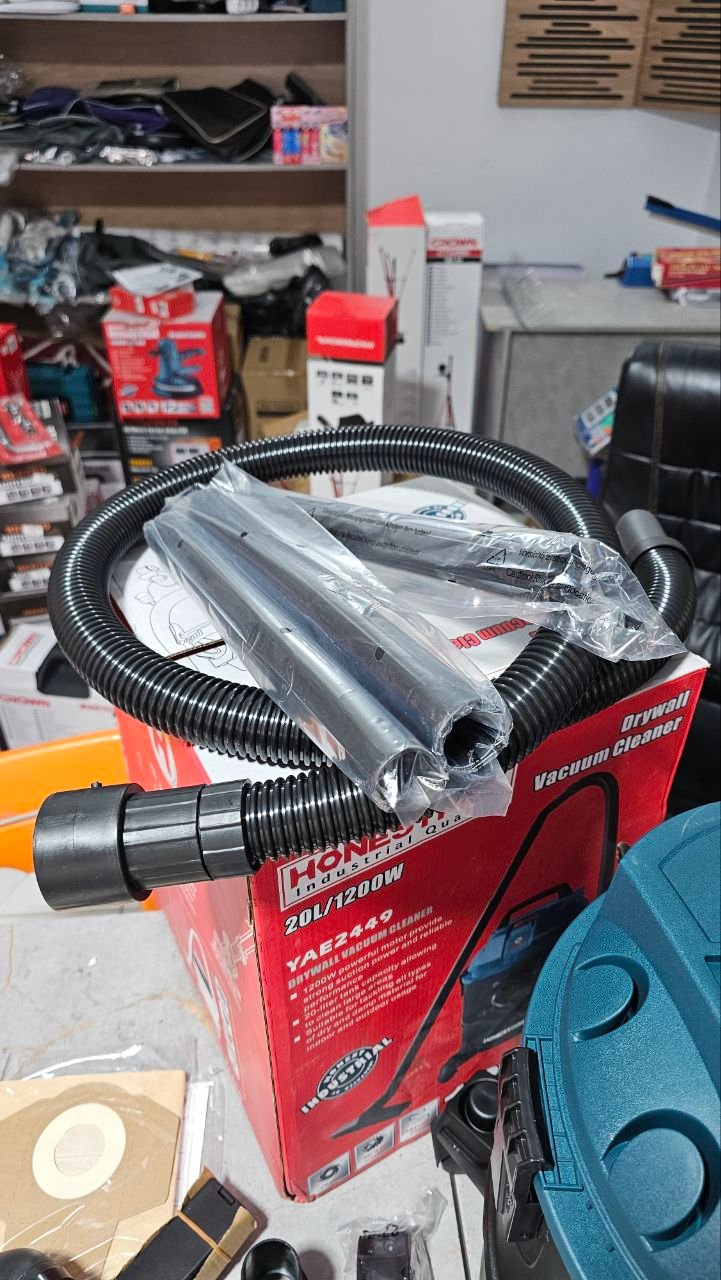 Aspirateur industriel eau et poussière HONESTPRO 20L / 1200W (YAE2449) – Image 5
