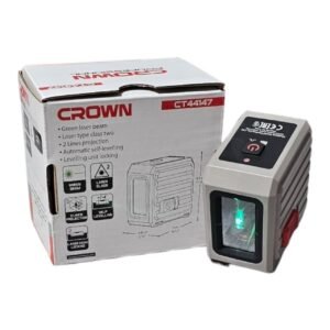 Niveau laser à lignes croisées faisceau vert CROWN CT44147