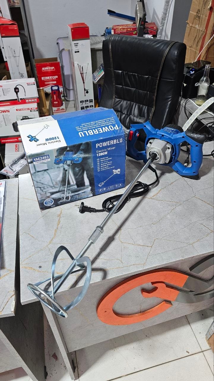 Malaxeur électrique 1200W POWERBLU (Réf: YAE2463) – Image 4