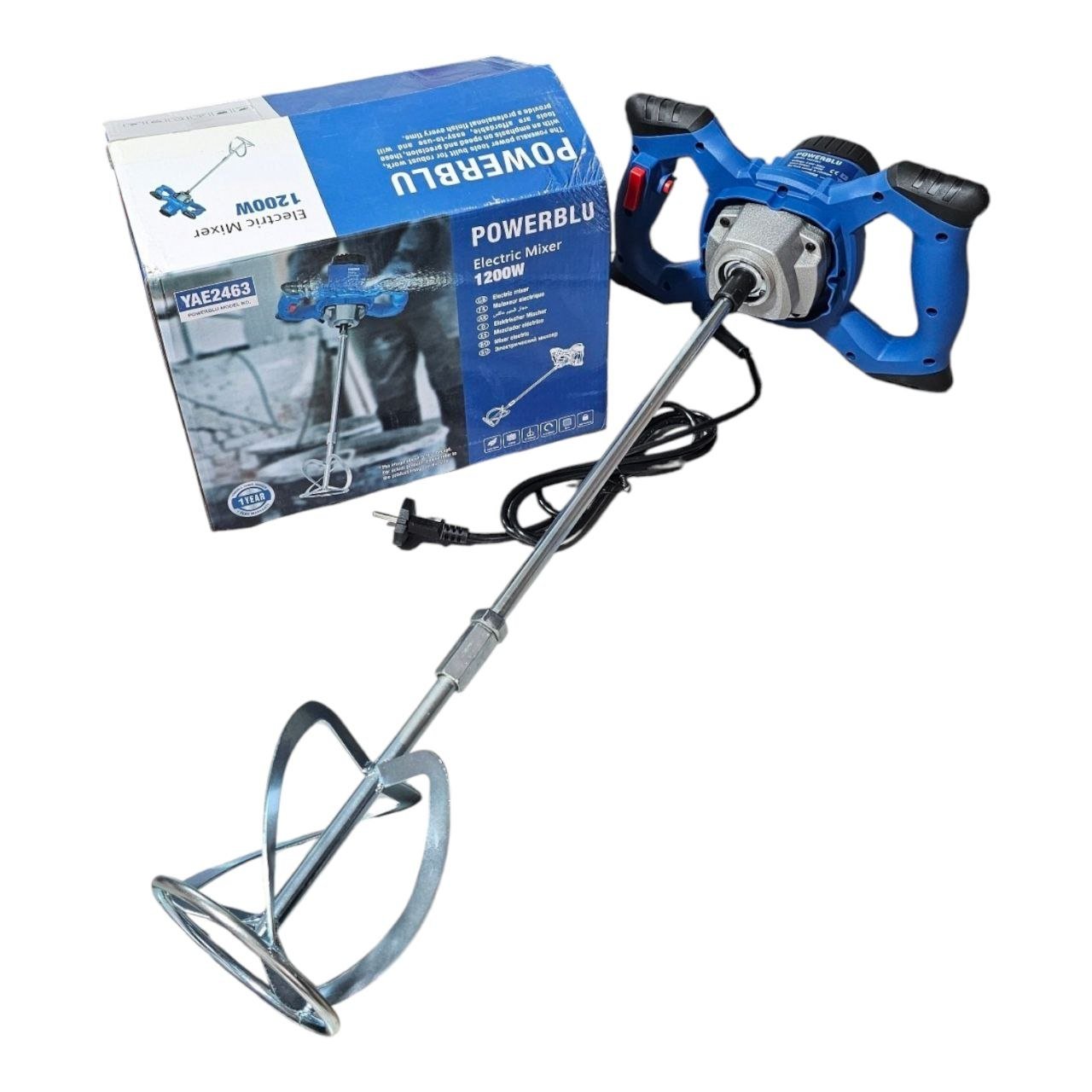 Malaxeur électrique 1200W POWERBLU (Réf: YAE2463)